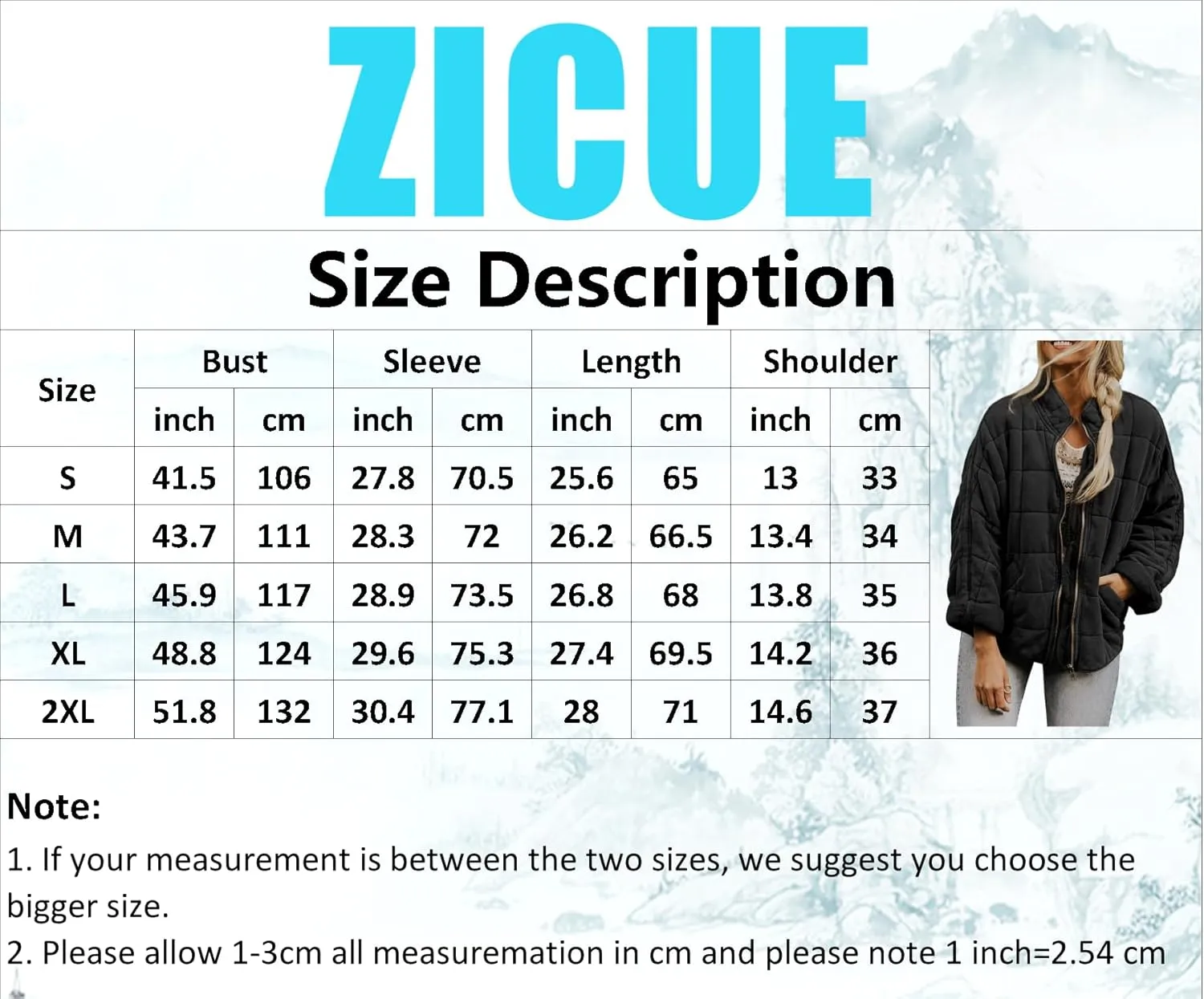 Women's Baggy Fashion Lightweight Puffer Jacket Long Sleeve Zip Up Coat Quilted Winter Coat with Pockets
