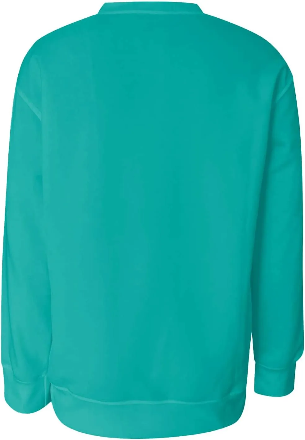 Women'S Crewneck Sweatshirts No Hood Fall Long Sleeve Shirts Dressy Casual Gradient Color Sweatshirts Pullover Cute