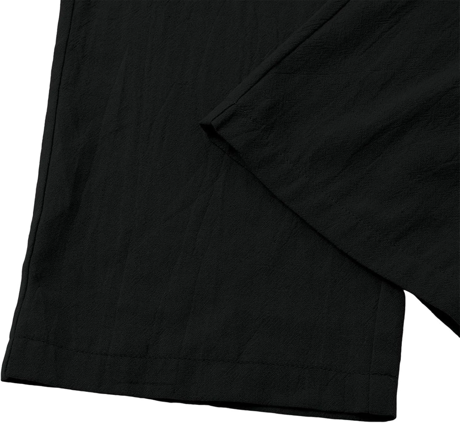 Women's High Waisted Dress Pants Casual Linen Straight Leg Beach Lounge Pants Work Office Suit Trousers with Pockets