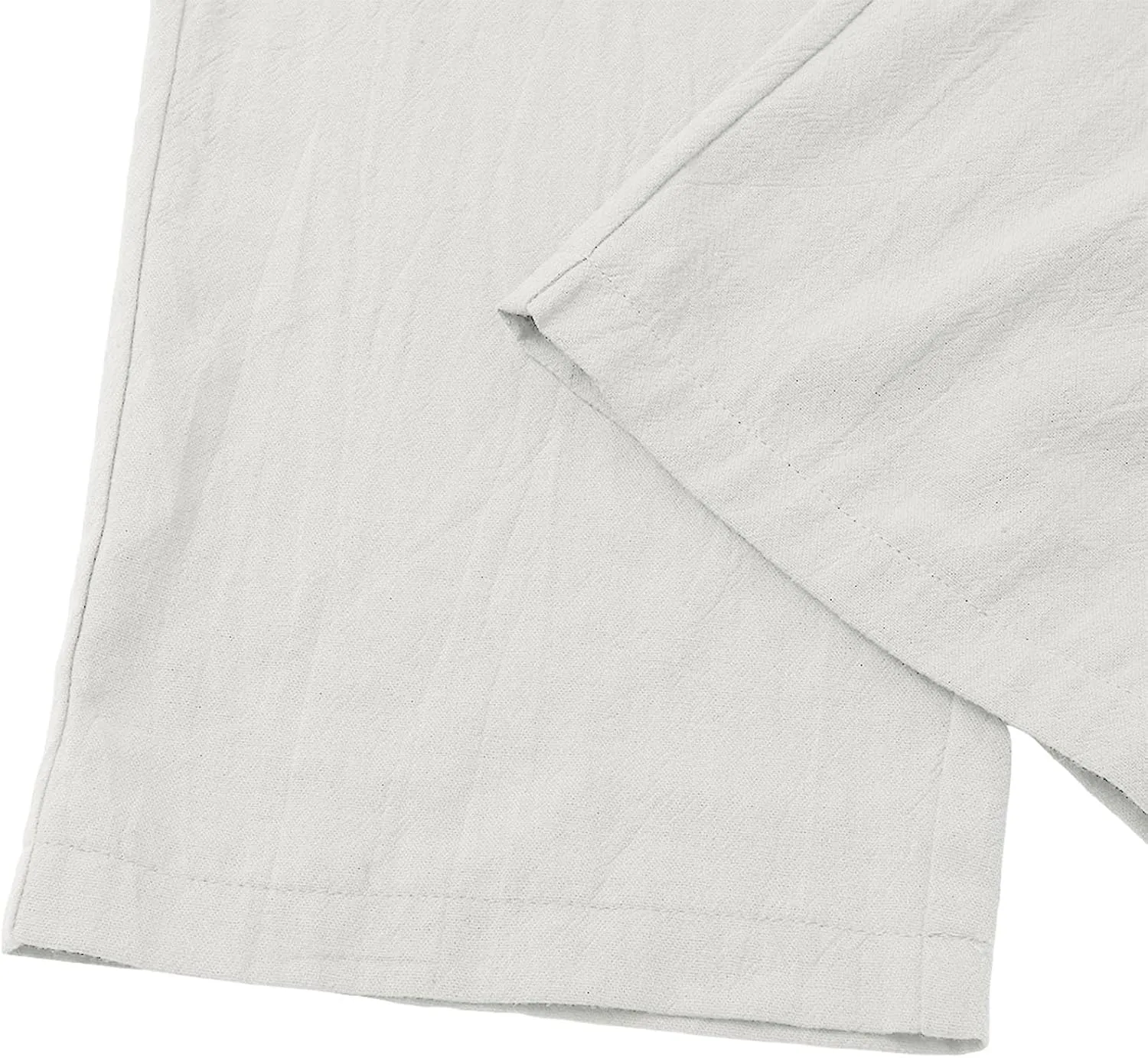 Women's High Waisted Dress Pants Casual Linen Straight Leg Beach Lounge Pants Work Office Suit Trousers with Pockets