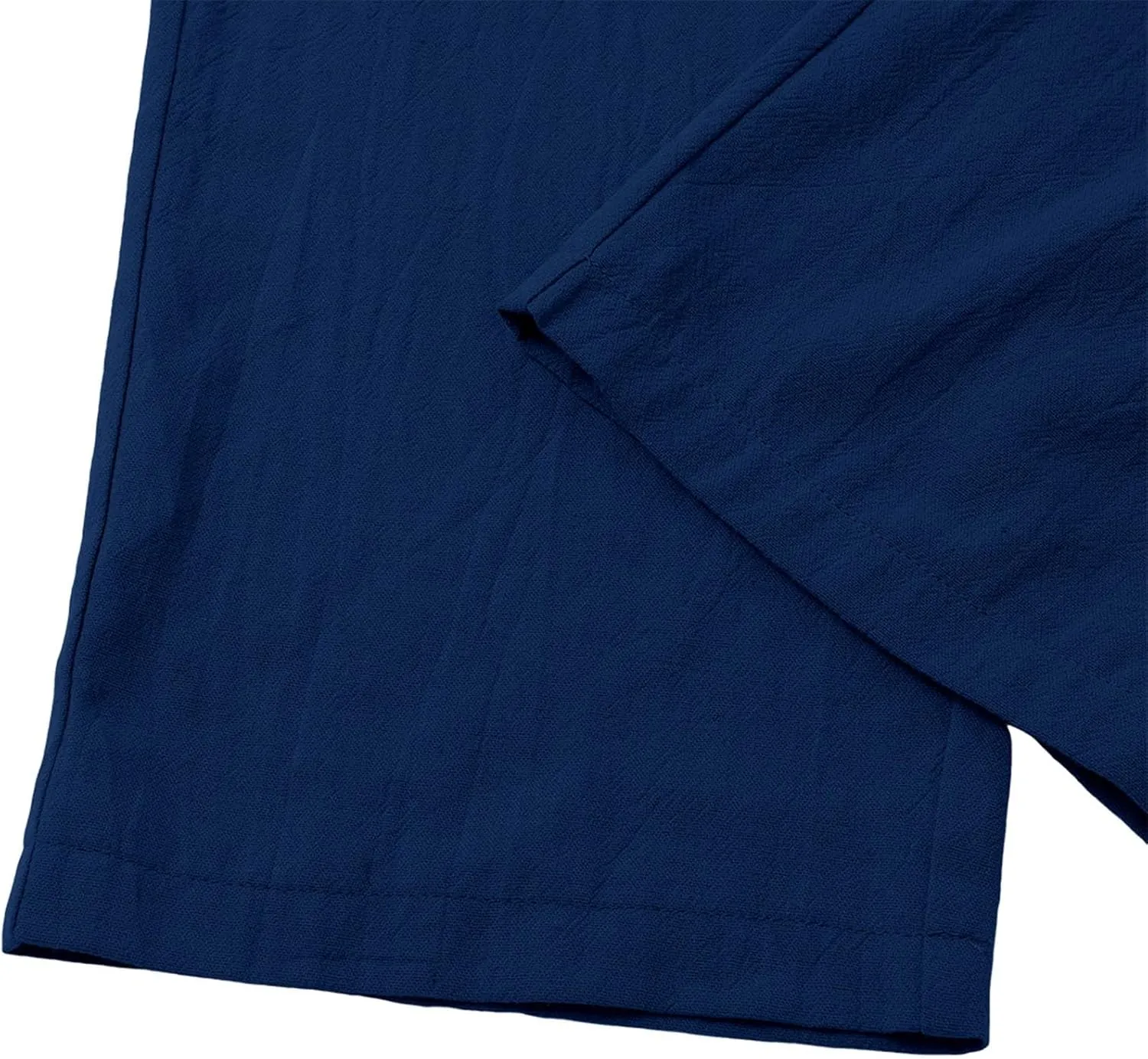 Women's High Waisted Dress Pants Casual Linen Straight Leg Beach Lounge Pants Work Office Suit Trousers with Pockets
