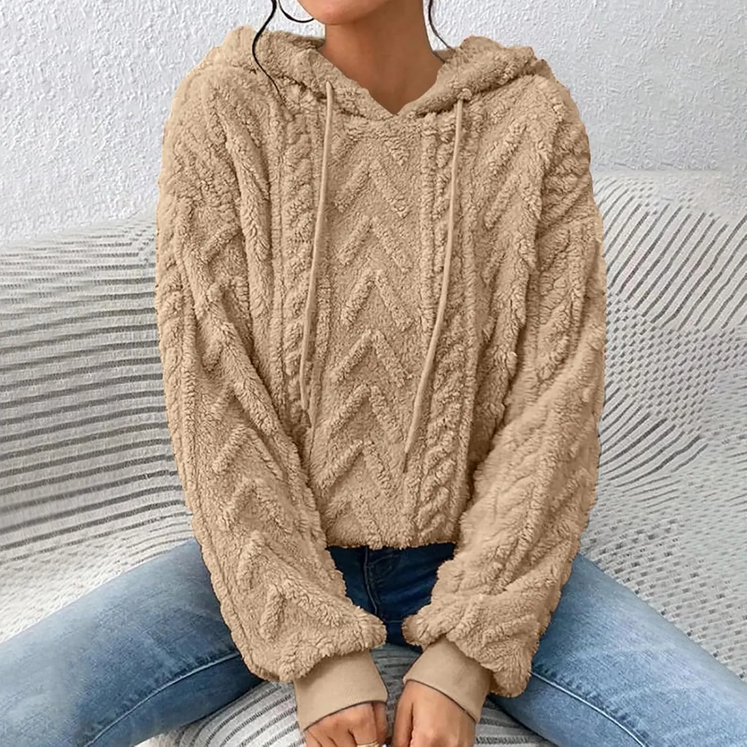 Womens Hoodies Oversized Sweatshirts Pullover Womens Cute Fashion Sweatshirts Sweaters Casual Fashion Jackets Womens