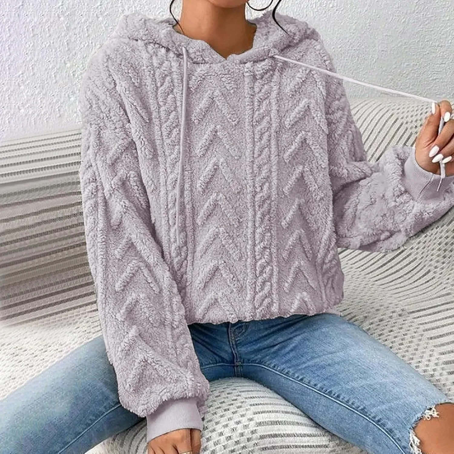 Womens Hoodies Oversized Sweatshirts Pullover Womens Cute Fashion Sweatshirts Sweaters Casual Fashion Jackets Womens