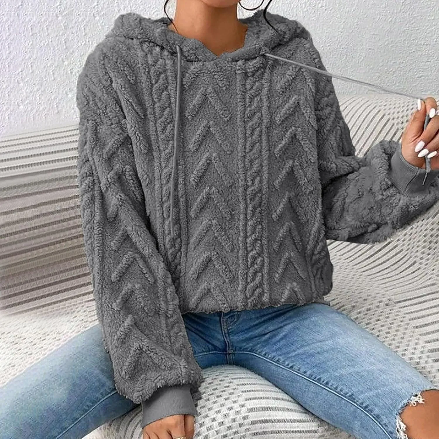 Womens Hoodies Oversized Sweatshirts Pullover Womens Cute Fashion Sweatshirts Sweaters Casual Fashion Jackets Womens