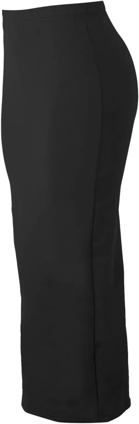 Womens Maxi Skirt with Slit High Elastic Waist Business Slim Fit Stretchy Long Pencil Skirts for Women Formal