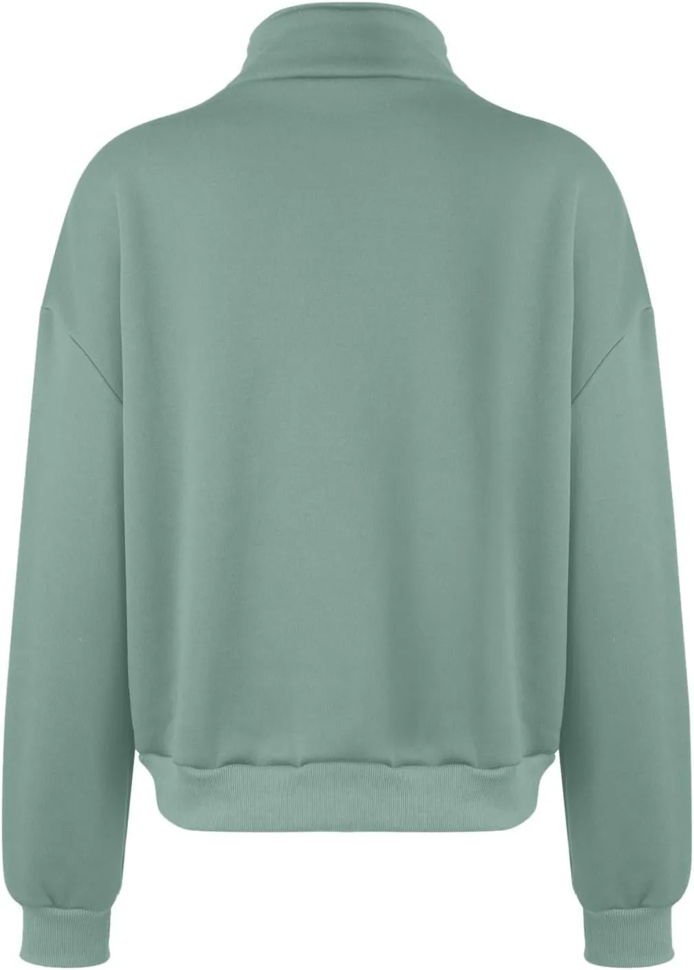 Womens Oversized Sweatshirts Fall Fashion 2024 Half Zip Cropped Pullover Hoodies Long Sleeve Fleece Y2k Sweatshirts