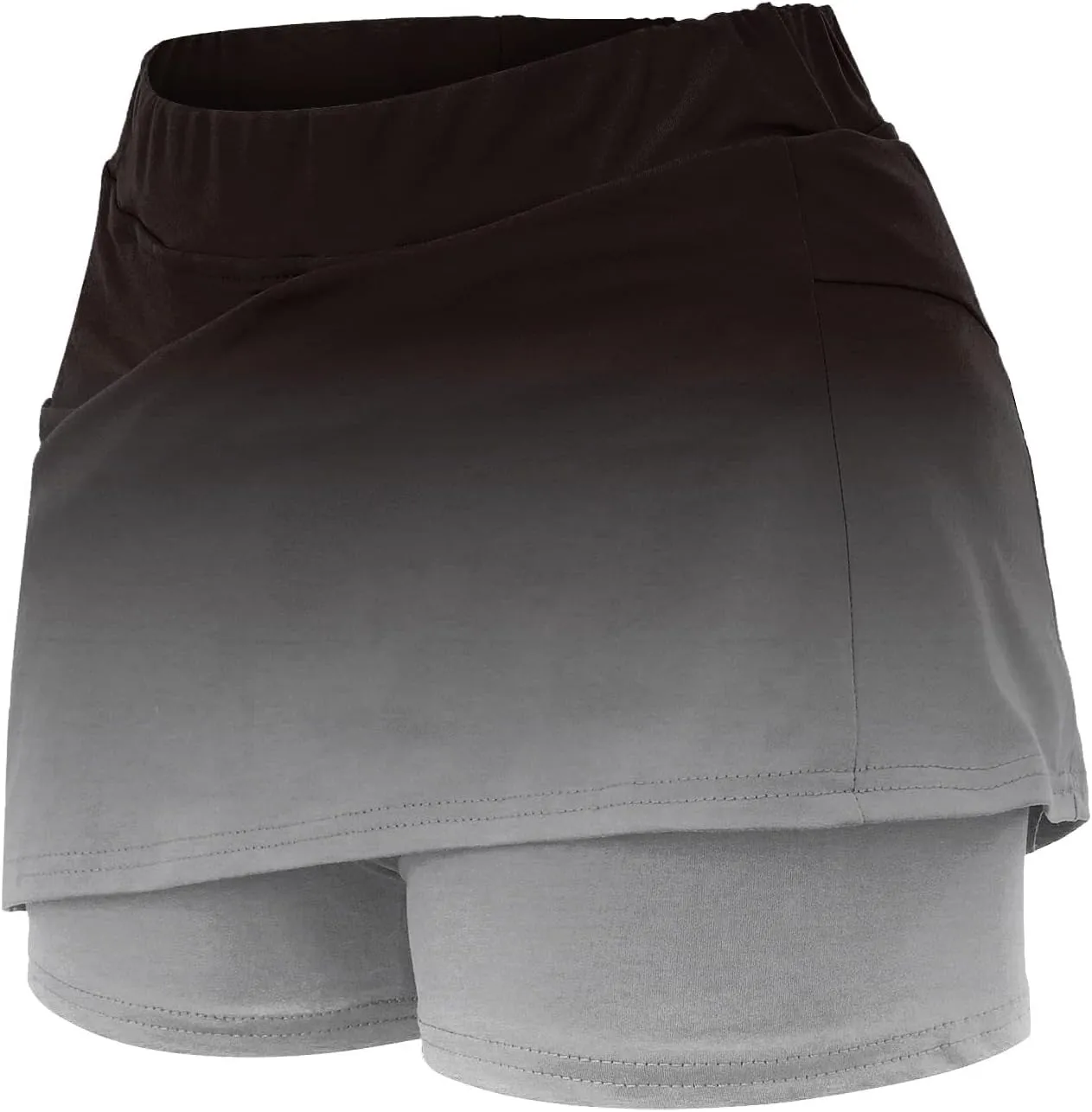Womens Skorts with Pockets Tummy Control Plus Size Skorts for Women High Waist Athletic Sports Pants Skirt Casual