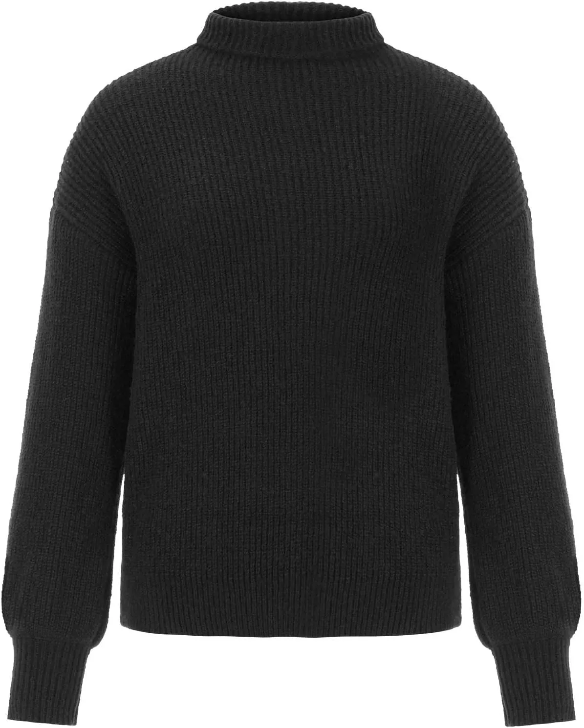 Women's Turtleneck Oversized Sweaters Casual Loose Jumper Top Long Sleeve Knitted Pullovers Warm Clothes for Winter