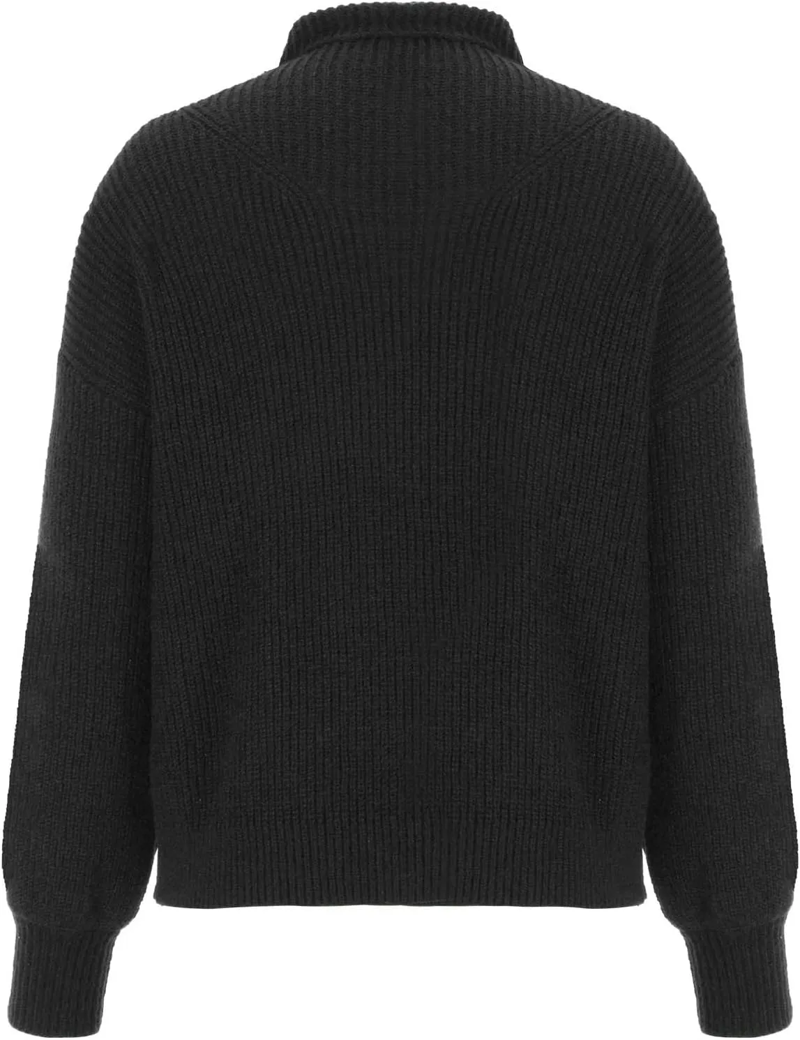 Women's Turtleneck Oversized Sweaters Casual Loose Jumper Top Long Sleeve Knitted Pullovers Warm Clothes for Winter