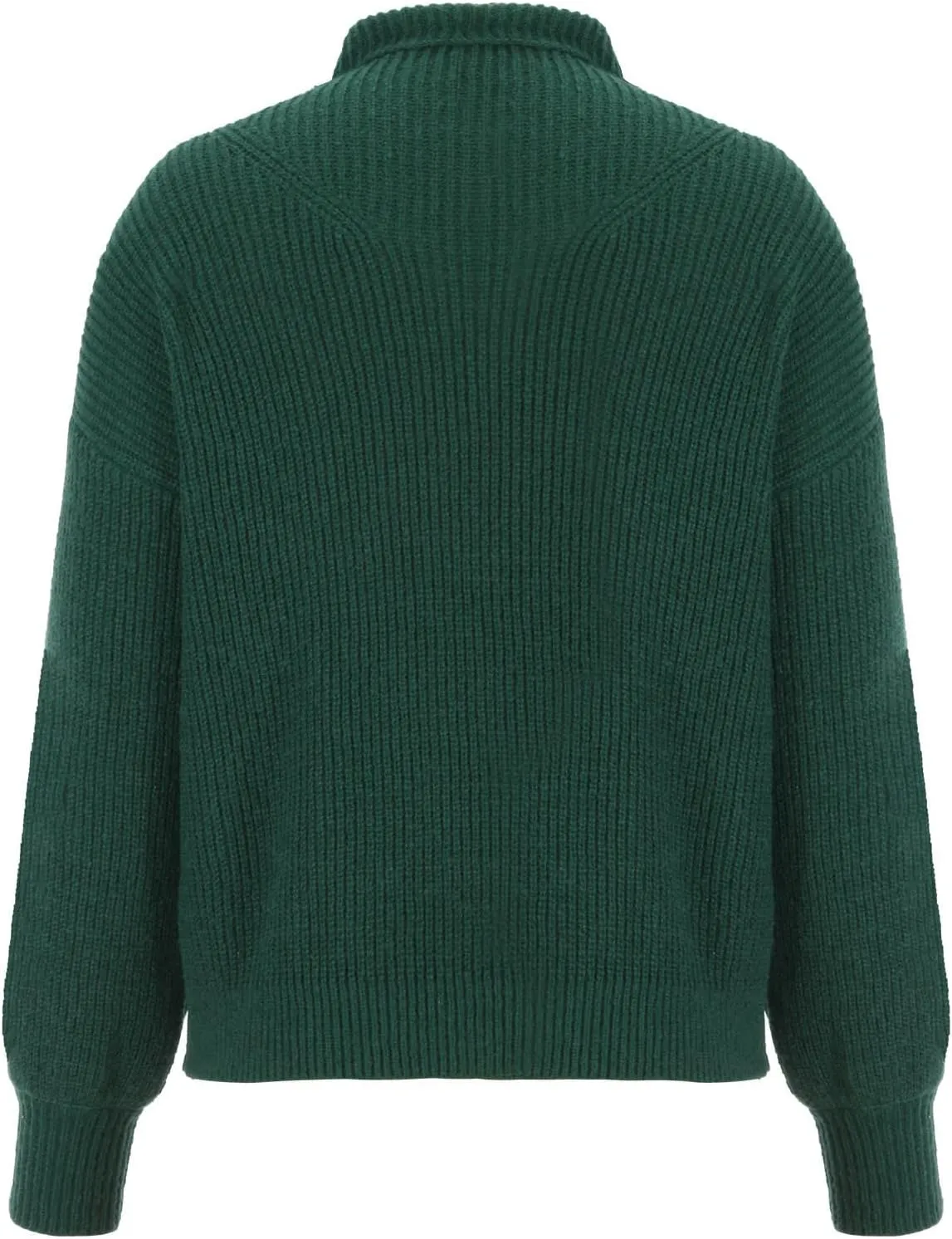 Women's Turtleneck Oversized Sweaters Casual Loose Jumper Top Long Sleeve Knitted Pullovers Warm Clothes for Winter