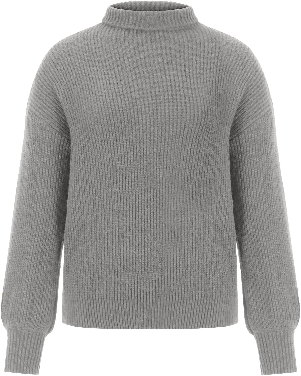 Women's Turtleneck Oversized Sweaters Casual Loose Jumper Top Long Sleeve Knitted Pullovers Warm Clothes for Winter