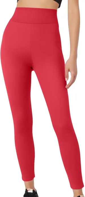 Workout Leggings for Women High Waist Tummy Control Yoga Pants Workout Gym Active Pants Solid Seamless Tights Pants