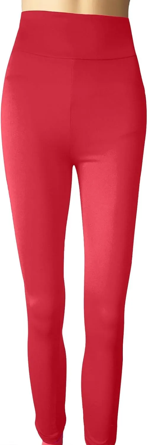 Workout Leggings for Women High Waist Tummy Control Yoga Pants Workout Gym Active Pants Solid Seamless Tights Pants
