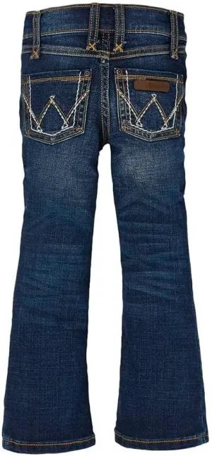Wrangler Girls' Western Boot Cut Jeans
