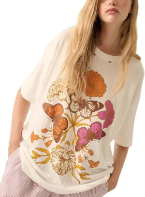 Y2K Oversized Tshirts Women Cute Vintage Graphic Short Sleeve Baggy Tee Shirt Summer Aesthetic Retro Loose Fit Tops