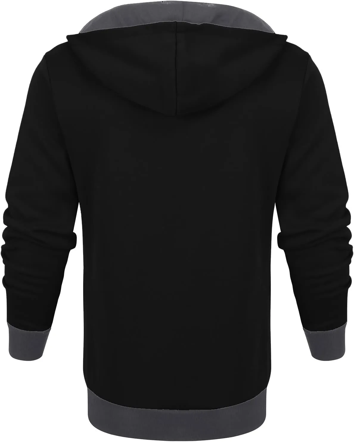 Ymosrh Fashion Coats for Men Camouflage Sports Sweatshirt Long Sleeve Zipper Hooded Jacket Coat Winter Jackets