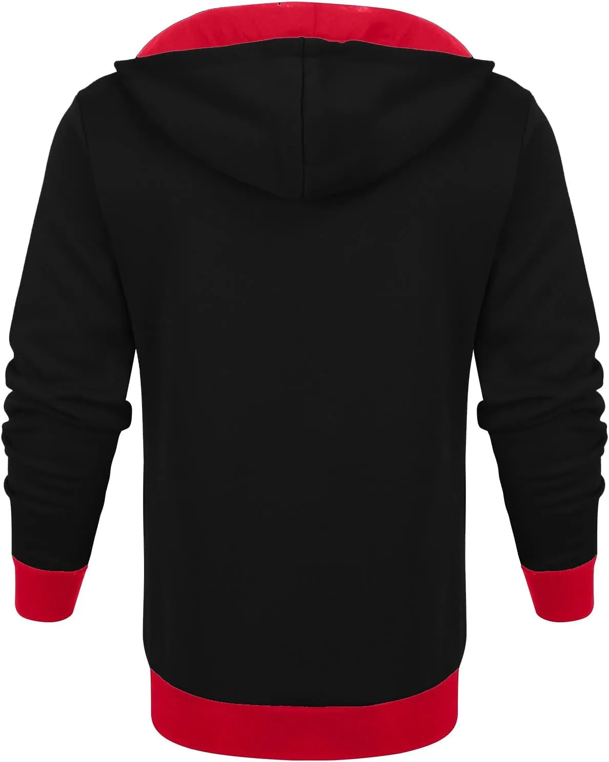 Ymosrh Fashion Coats for Men Camouflage Sports Sweatshirt Long Sleeve Zipper Hooded Jacket Coat Winter Jackets