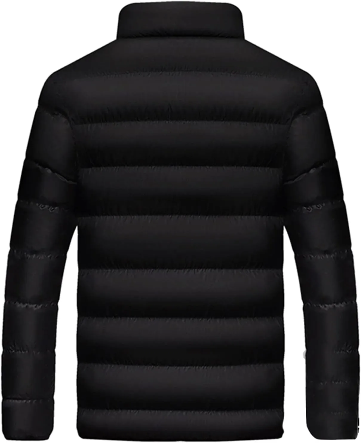 Ymosrh Men's Jackets Down Puffer Winter Jacket Packable Lightweight Windproof Insulated Warm Coat, XXL-5XL
