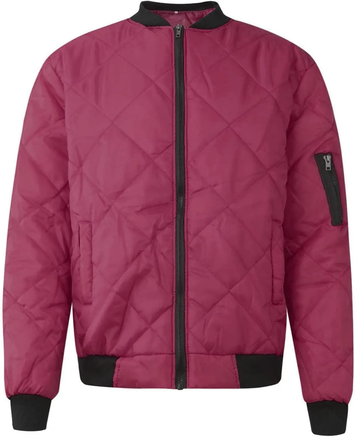 Ymosrh Men's Puffer Jacket Lightweight Warm Winter Coats Windproof Insulated Jacket Outwear Down Jacket, L-3XL
