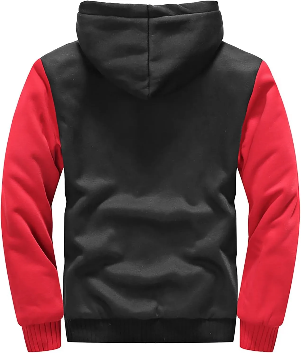 Ymosrh Men's Sweatshirt Zip Up Hoodie Fleece Lined Pullover Sweatshirts Casual Jacket Coat Sweatshirts, S-5XL