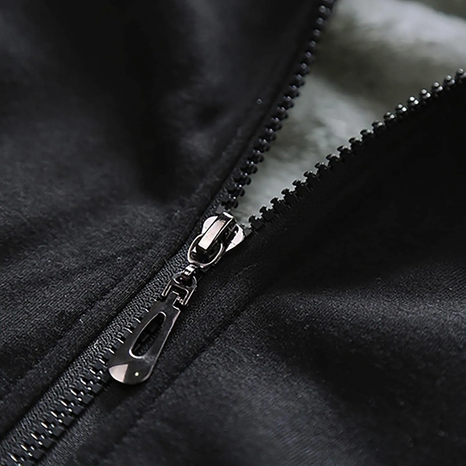 Ymosrh Men's Sweatshirt Zip Up Hoodie Fleece Lined Pullover Sweatshirts Casual Jacket Coat Sweatshirts, S-5XL