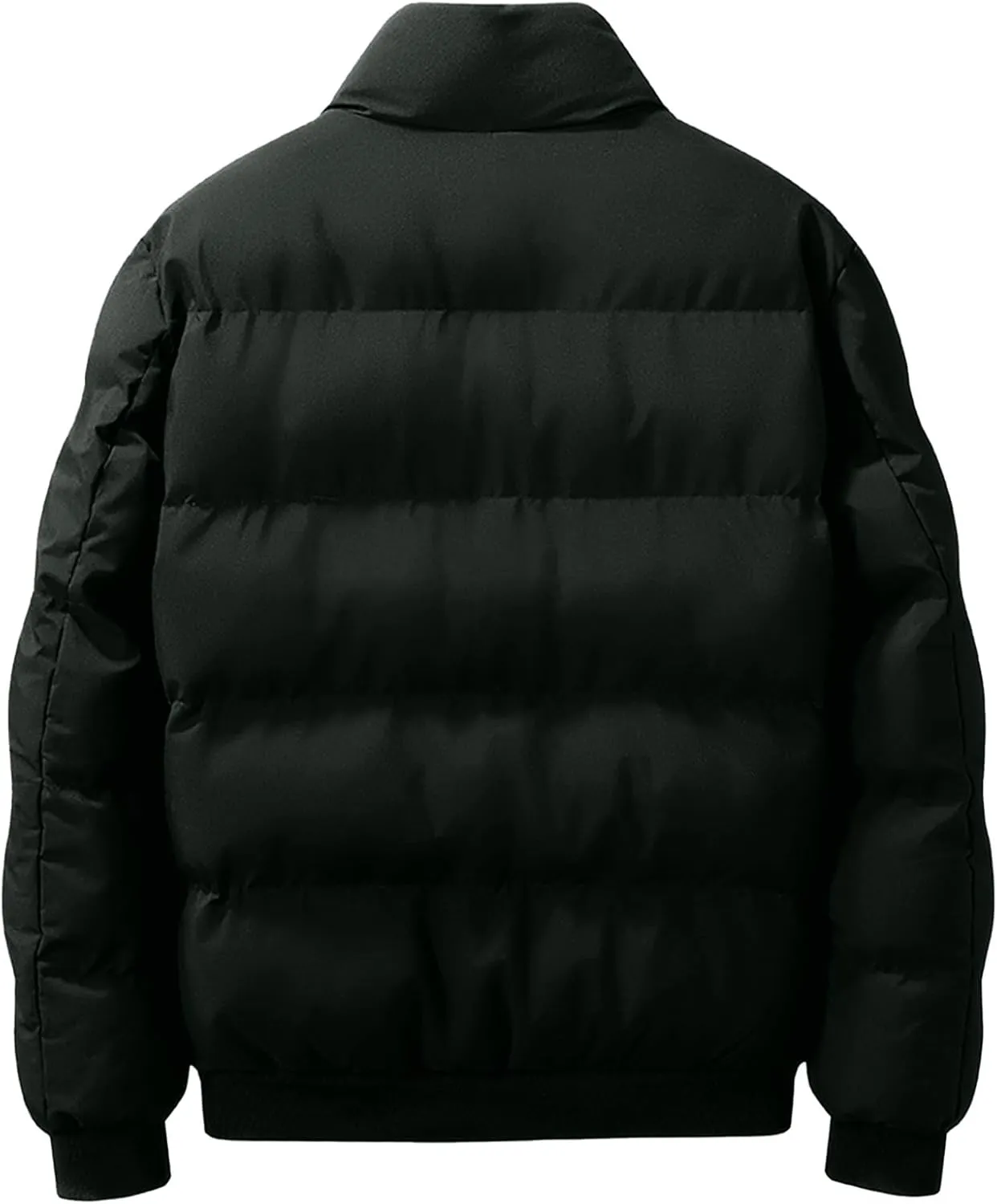 Ymosrh Men's Winter Jacket Lightweight Puffer Jacket Water-Resistant Warm Jackets and Coats Down Jackets, M-2XL