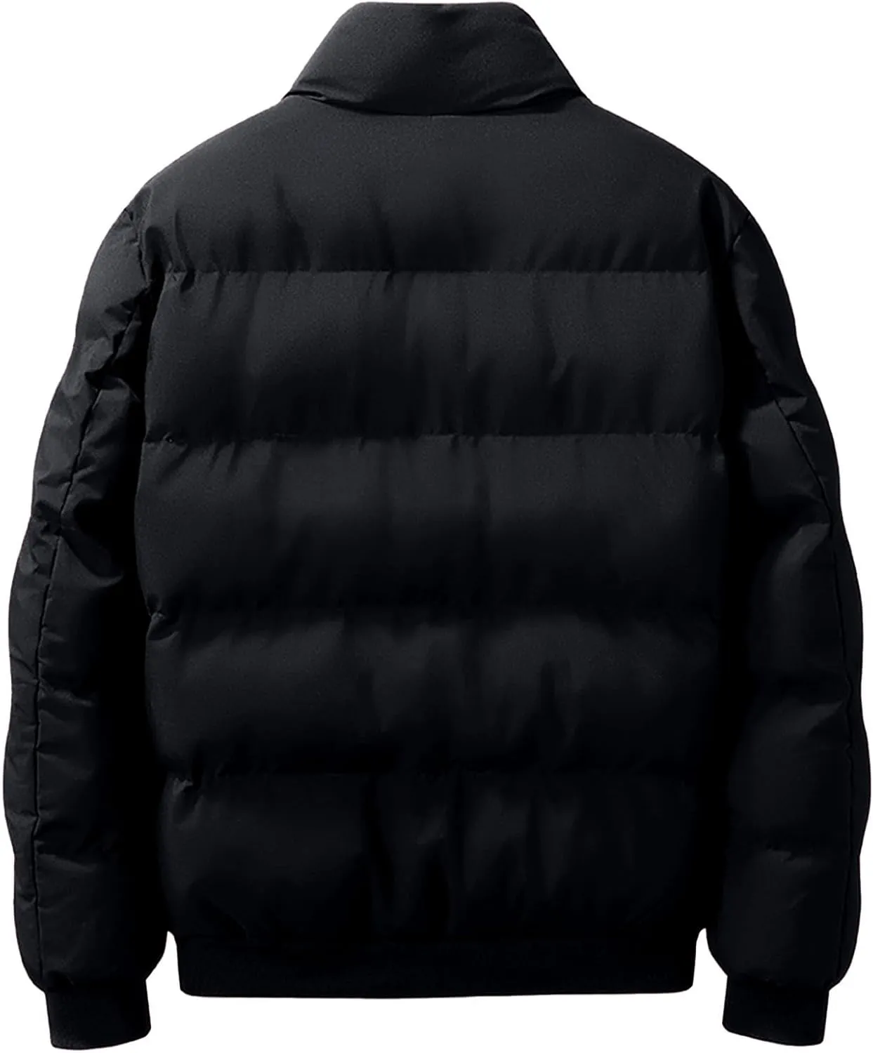 Ymosrh Men's Winter Jacket Lightweight Puffer Jacket Water-Resistant Warm Jackets and Coats Down Jackets, M-2XL